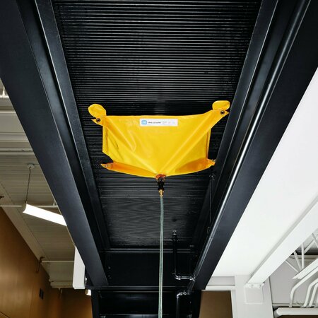 PIG PIG Magnetic Roof Leak Diverter Tarp Yellow 30" L x 30" W TLS1998-YW